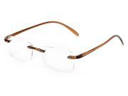 Readers.com The Mozart 2.50 Brown Reading Glasses