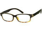 Readers.com The Harvey Bifocal 2.25 Black with Yellow Tortoise Fade Reading Glasses