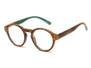 Readers.com The Bakersfield 2.25 Brown Green Reading Glasses