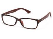 Readers.com The Charlie Recycled Wood Reader 2.50 Tortoise Wood Temples Reading Glasses