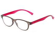 Readers.com The Star Flexible Reader 3.00 Grey Pink Reading Glasses