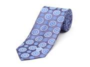 Versace Men s Medusa Logo Slim Silk Neck Tie B0571 Navy Blue