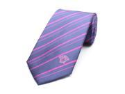 Versace Men s Medusa Logo Silk Neck Tie B1141 Purple