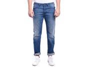 Diesel Buster Men s Regular Slim Tapered Denim Jeans 0663D