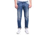 Diesel Darron Men s Regular Slim Tapered Denim Jeans 0RB04