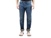 Diesel Buster Men s Regular Slim Tapered Denim Jeans 0837I
