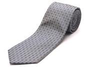 Luciano Barbera Men s Slim Silk Neck Tie Navy Silver