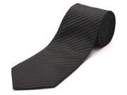 Luciano Barbera Men s Slim Silk Neck Tie Black