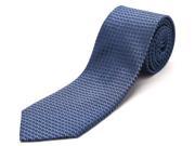 Luciano Barbera Men s Slim Silk Neck Tie Navy Light Blue