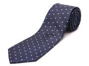 Luciano Barbera Men s Slim Silk Neck Tie Navy Light Blue