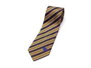 Versace Collection Men Slim Silk Neck Tie CR8LSEB0894 0003 Navy Blue Yellow