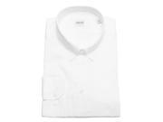 Armani Collezioni Men Slim Fit Cotton Dress Shirt White