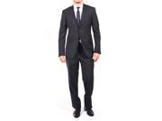 Pierre Balmain Wool Two Button Suit Dark Navy