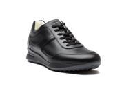 Tod s Men s Leather Trainers Allaciato Fondo Casseta Low Top Sneakers Shoes Black