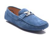 Emporio Armani Men s Suede Driving Shoes Blue