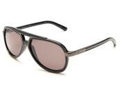 John Galliano Women s Pilot Style Sunglasses Grey Black