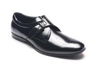 Versace Collection Men s Shiny Black Oxfords Dress Shoes
