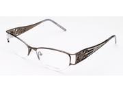 Judith Leiber Women s Micro Pav Eyeglasses Hematite