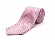 Ermenegildo Zegna Men Slim Silk Neck Tie Pink