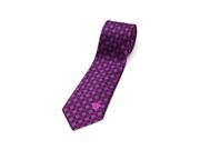 Versace Collection Men Slim Silk Neck Tie B0349 Purple