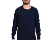 Valentino Men s Crew Neck Sweater Navy Blue