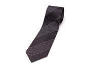 Versace Collection Men Slim Silk Neck Tie CR8LSEB0703 0004 Black Grey