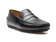 Tod s Men s Leather Moccasins City Gommino Loafer Shoes Black