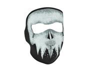 Zan Headgear Full Face Mask Glow Gray Skull OSFM