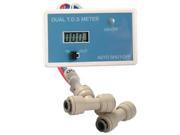 HM Digital DM 1A Residential Inline Dual TDS Meter Monitor; 3 8 JG