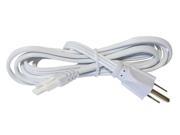 LUC Series White Grounded Power Cord
