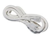 6 FT. 120V White Jumper Cable for Hybrid Tape Rope Lights