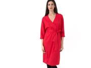 La Redoute Womens Belted Batwing Sleeve Dress Red Size Us 18 Fr 48