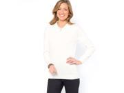 Womens Jumper Sweater With Polo Style Collar