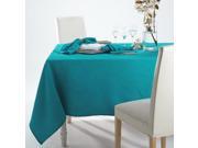 La Redoute Interieurs Ceryas Crinkle Effect Tablecloth Blue Oval 180 X 235 Cm