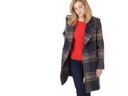 La Redoute Womens Tartan Checked Coat Other Size Us 8 Fr 38