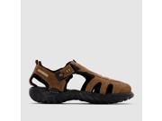 Dockers By Gerli Mens Touch N Close Sandals Brown Size 42