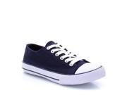 R Edition Boys Child s Canvas Trainers Blue Size 40