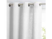 La Redoute Private Pre Washed Linen Curtain With Eyelets White 140 X 350 Cm