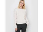Womens Long Sleeved Cable Knit Jumper Sweater