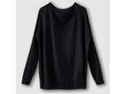 Womens Loose Fit Softy Draping Fine Knit Jumper Sweater