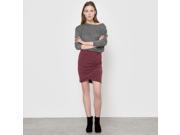 R Edition Womens Draped Skirt With Elasticated Waist Red Us 16 18 Fr 46 48