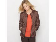 La Redoute Womens Reversible Padded Jacket Brown Size Us 10 Fr 40