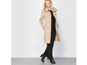 La Redoute Womens Woolcloth Effect Coat Beige Size Us 14 Fr 44