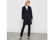 Atelier R Womens Chalk Stripe Boyfriend Coat Red Size Us 10 Fr 40