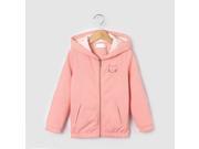 Girls Zip Up Hoodie With Cat Embroidery 3 12 Years