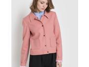La Redoute Womens Cropped Jacket Pink Size Us 4 Fr 34