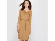 La Redoute Womens Softly Draping Dress Brown Size Us 22 Fr 52