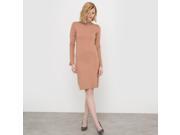 Atelier R Womens Knitted Dress Brown Size Us 16 18 Fr 46 48