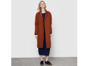 R Essentiel Womens Long Oversize Coat Brown Size Us 22 Fr 52