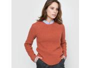 Atelier R Womens Cable Knit Jumper Sweater Red Size Us 4 6 Fr 34 36